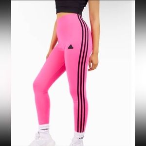 ❌SOLD❌Adidas Future Icons 3-Stripes Stretch Legging Pink Fusion Womens Size M